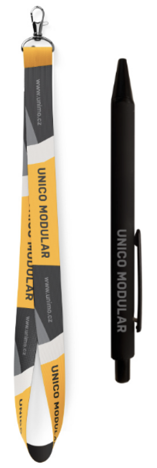 Unico Modular branded pen and marker